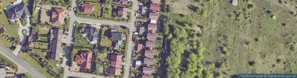 Zdjęcie satelitarne Wrzosowa ul.