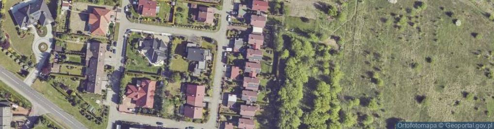 Zdjęcie satelitarne Wrzosowa ul.