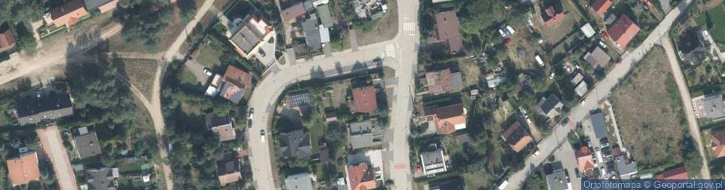 Zdjęcie satelitarne Wrzosowa ul.