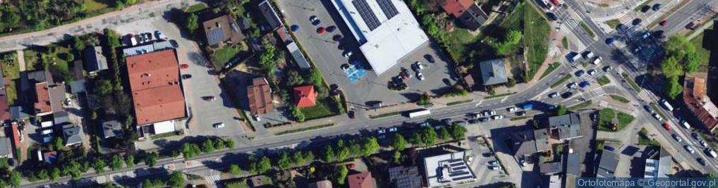 Zdjęcie satelitarne Wręczycka ul.