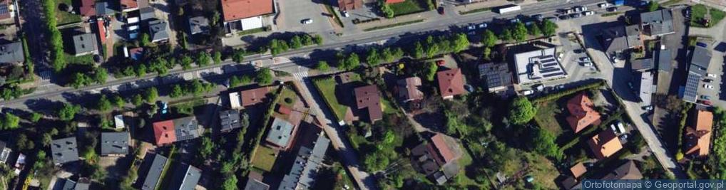 Zdjęcie satelitarne Wręczycka ul.