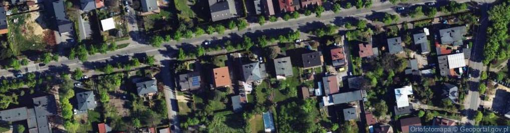 Zdjęcie satelitarne Wręczycka ul.