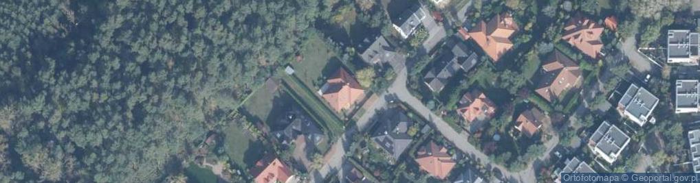 Zdjęcie satelitarne Wrzosowa ul.