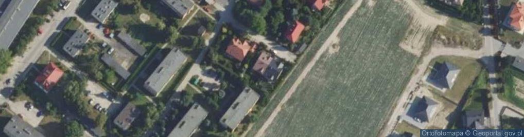 Zdjęcie satelitarne Wrzosowa ul.