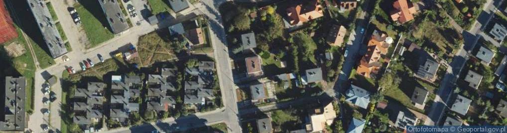 Zdjęcie satelitarne Wrzosy ul.