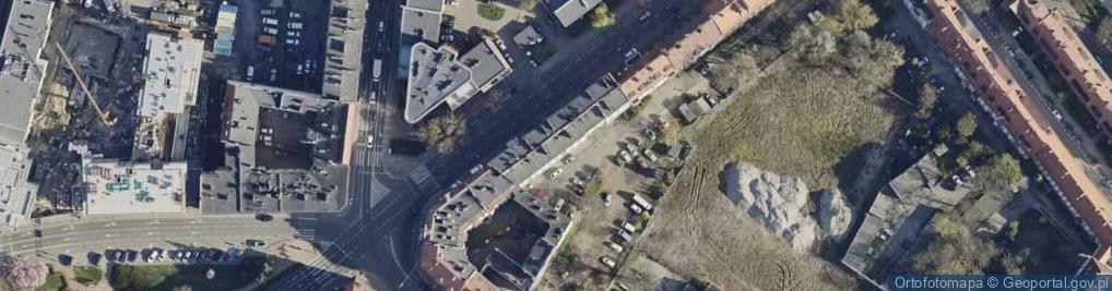 Zdjęcie satelitarne Wrocławska ul.