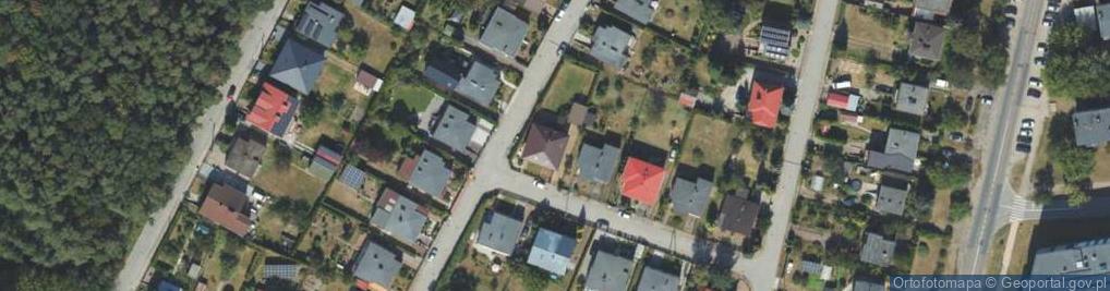 Zdjęcie satelitarne Wrzosowa ul.