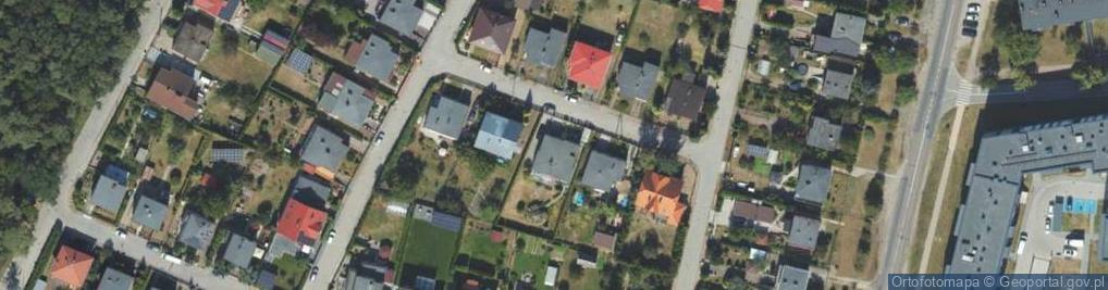 Zdjęcie satelitarne Wrzosowa ul.