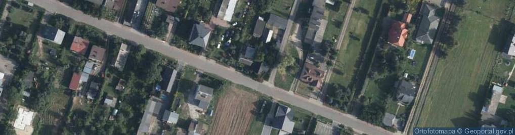 Zdjęcie satelitarne Wrzosowa ul.