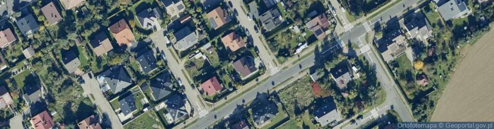 Zdjęcie satelitarne Wrzosowa ul.