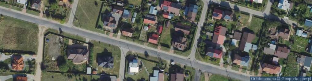 Zdjęcie satelitarne Wrzosowa ul.