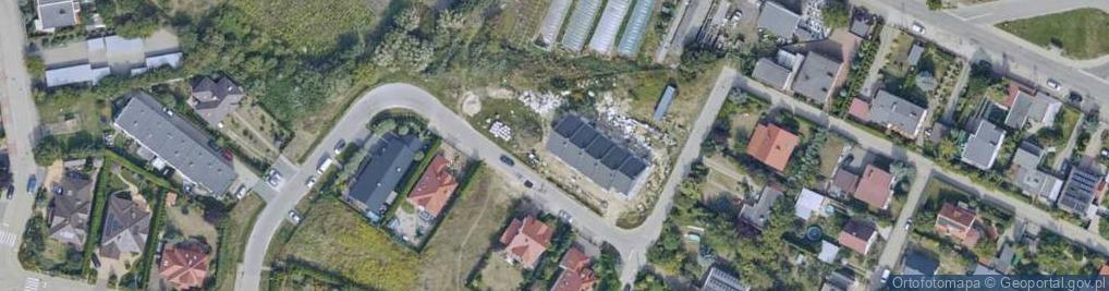 Zdjęcie satelitarne Wrzosowa ul.