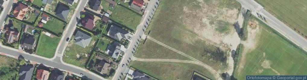 Zdjęcie satelitarne Wrzosowa ul.