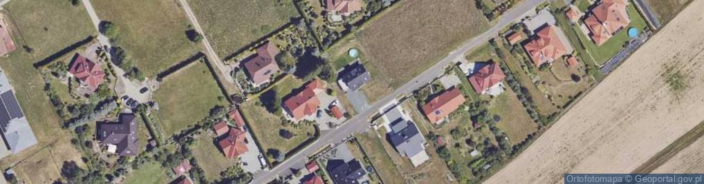 Zdjęcie satelitarne Wrzosowa ul.