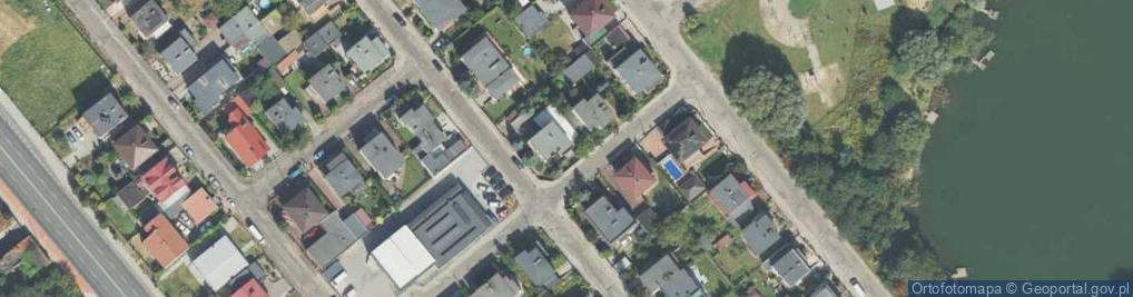 Zdjęcie satelitarne Wrzosowa ul.