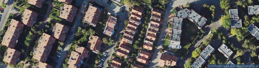 Zdjęcie satelitarne Wróbli ul.
