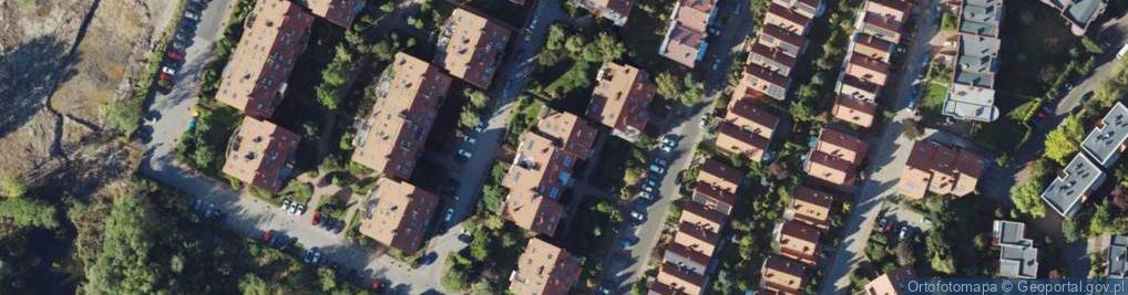 Zdjęcie satelitarne Wróbli ul.