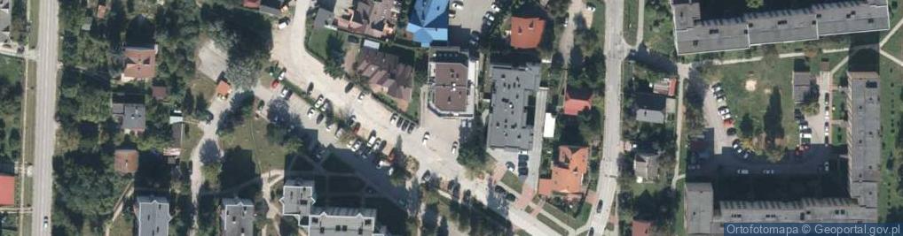Zdjęcie satelitarne Wrzosowa ul.