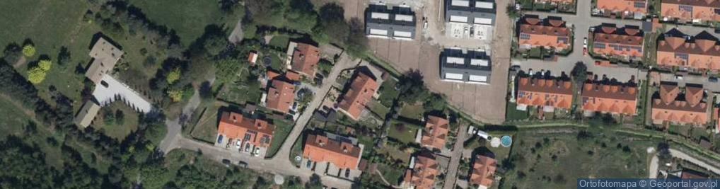 Zdjęcie satelitarne Wrzosowa ul.