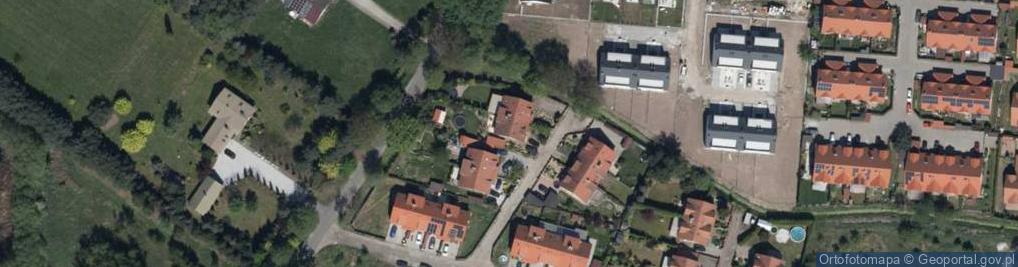 Zdjęcie satelitarne Wrzosowa ul.