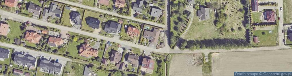 Zdjęcie satelitarne Wrzosowa ul.