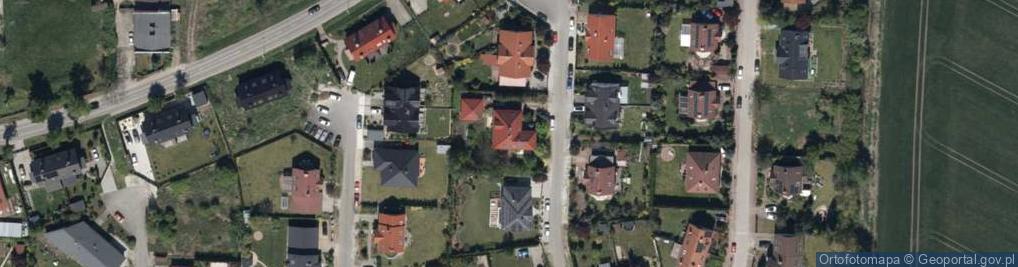Zdjęcie satelitarne Wrzosowa ul.