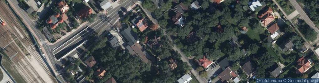 Zdjęcie satelitarne Wrzosowa ul.