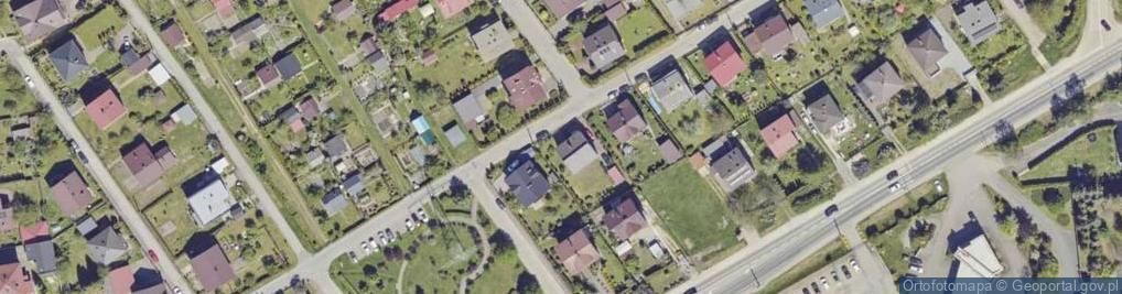 Zdjęcie satelitarne Wrzosowa ul.