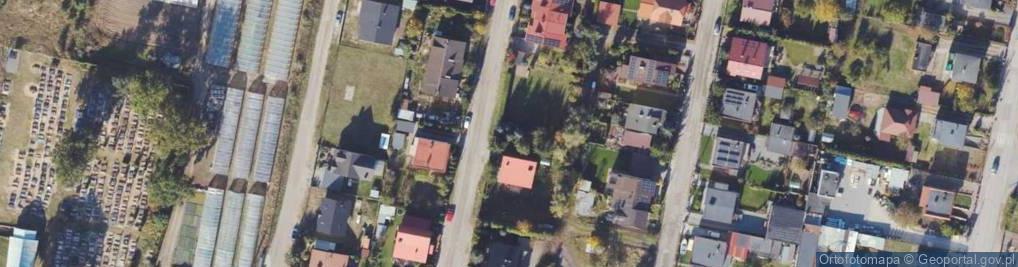 Zdjęcie satelitarne Wrzosowa ul.