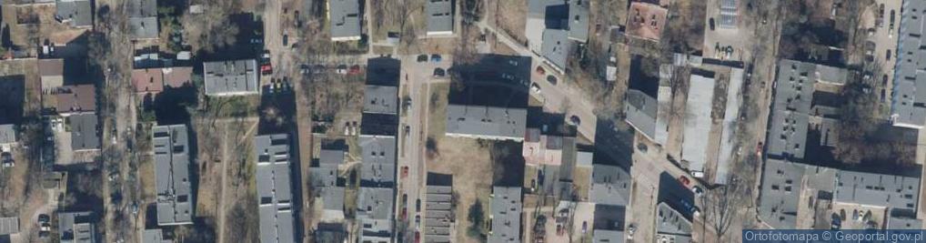 Zdjęcie satelitarne Wróbla ul.