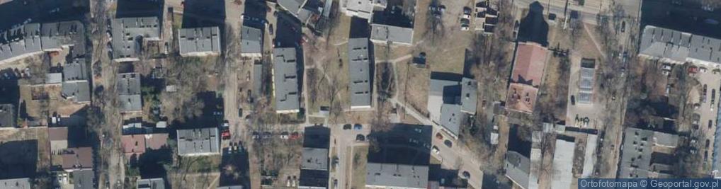 Zdjęcie satelitarne Wróbla ul.