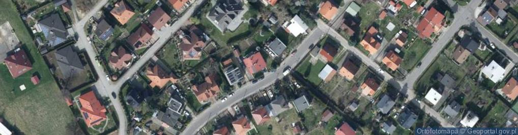 Zdjęcie satelitarne Wrzosowa ul.