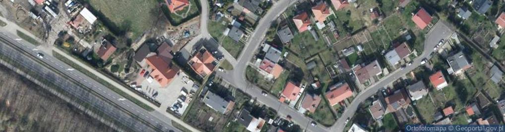 Zdjęcie satelitarne Wrzosowa ul.