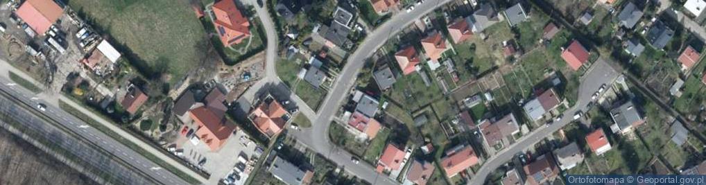 Zdjęcie satelitarne Wrzosowa ul.