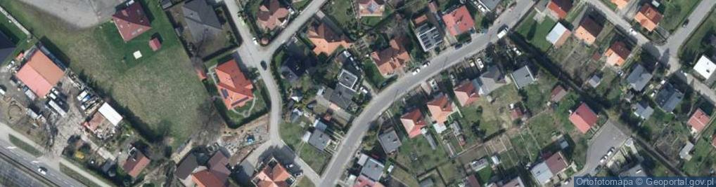Zdjęcie satelitarne Wrzosowa ul.