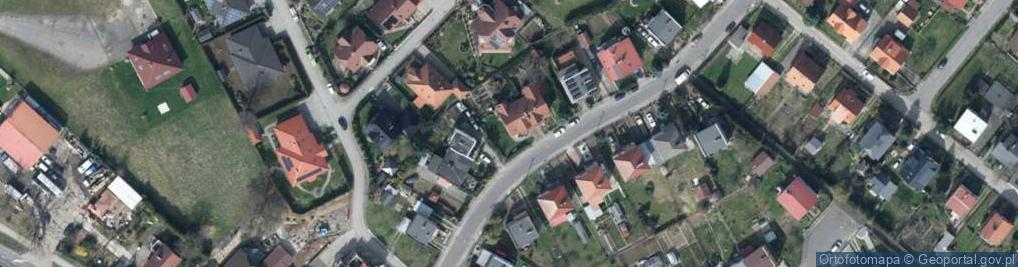 Zdjęcie satelitarne Wrzosowa ul.