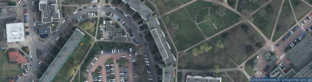 Zdjęcie satelitarne Wronia ul.