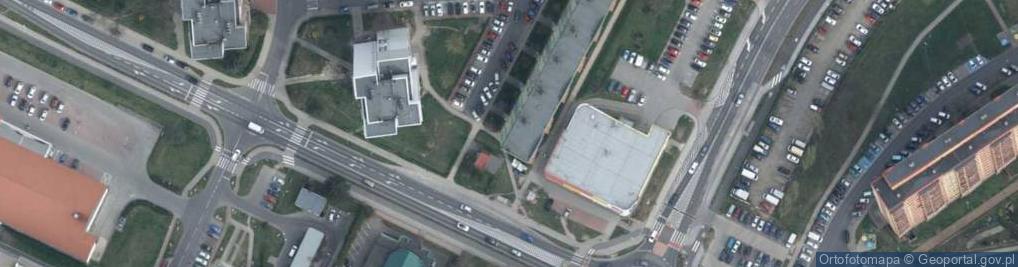 Zdjęcie satelitarne Wronia ul.