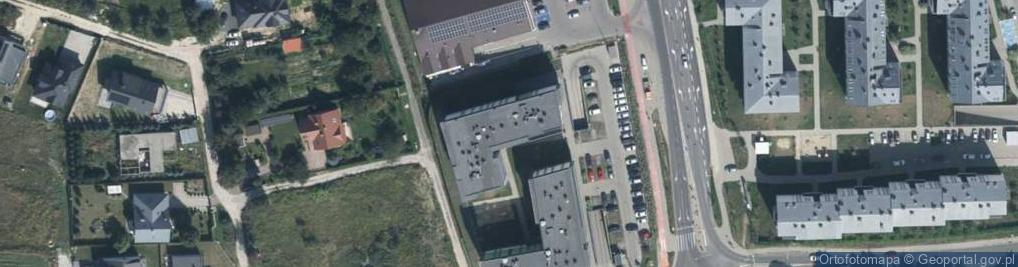 Zdjęcie satelitarne Wróbla ul.