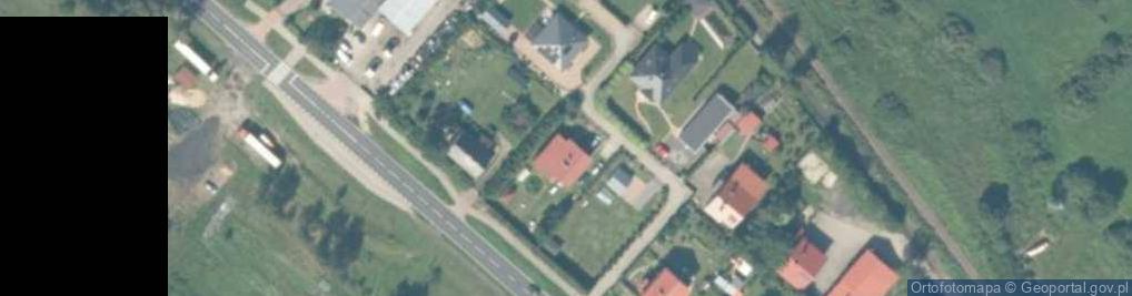 Zdjęcie satelitarne Wrzosowa ul.