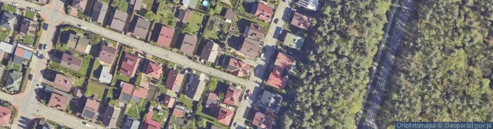 Zdjęcie satelitarne Wrzosowa ul.