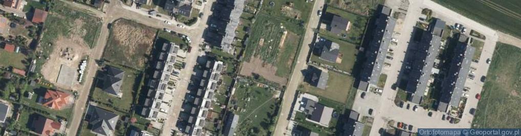 Zdjęcie satelitarne Wrzosowa ul.