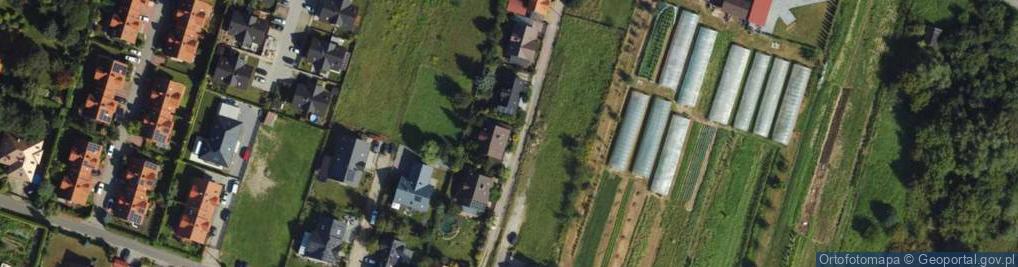 Zdjęcie satelitarne Wrzosowa ul.