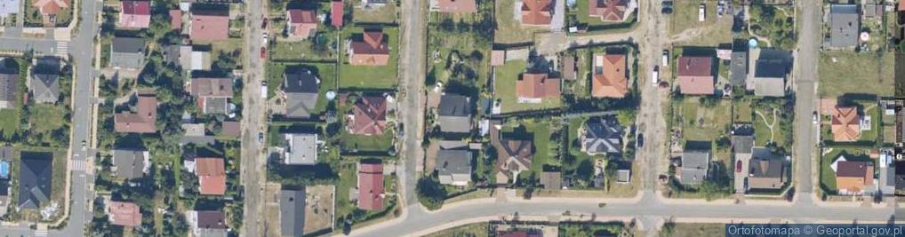 Zdjęcie satelitarne Wrzosowa ul.