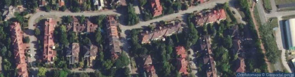 Zdjęcie satelitarne Wrzosowa ul.