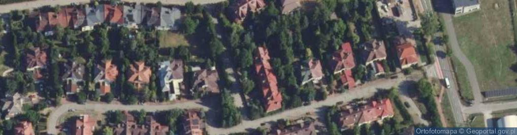 Zdjęcie satelitarne Wrzosowa ul.