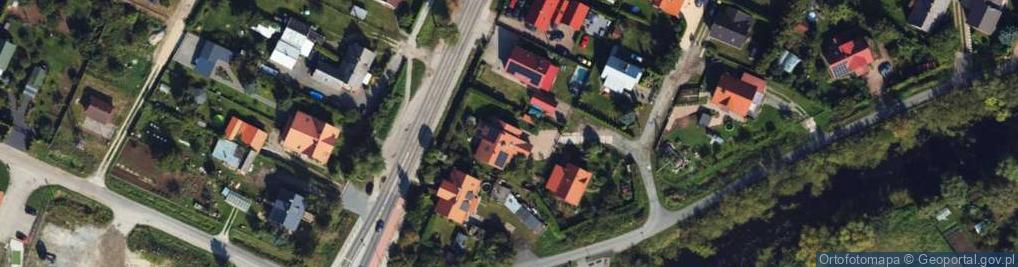 Zdjęcie satelitarne Wrzosowa ul.