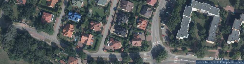 Zdjęcie satelitarne Wrzosowa ul.