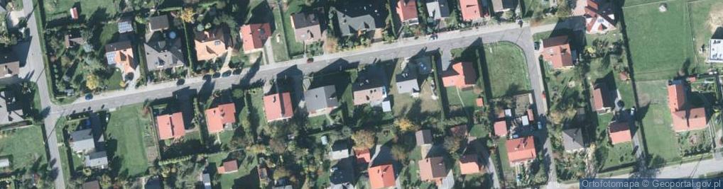 Zdjęcie satelitarne Wrzosowa ul.