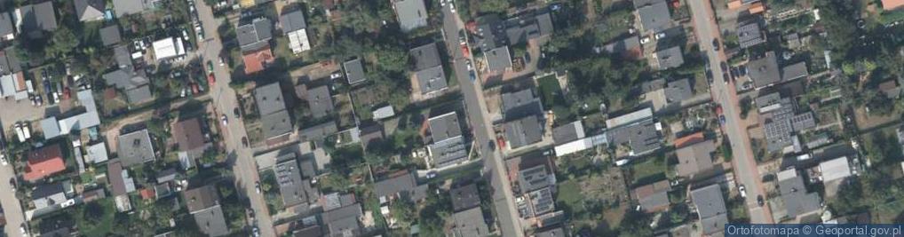 Zdjęcie satelitarne Wrzosowa ul.